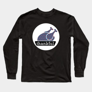 Fishman Donuts Thanksgiving Turkey Long Sleeve T-Shirt